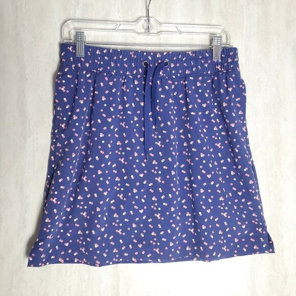 Izod Golf Skort‎ Womens Small Built-in Short Purple Polka dot Athletic Sporty - Picture 1 of 10